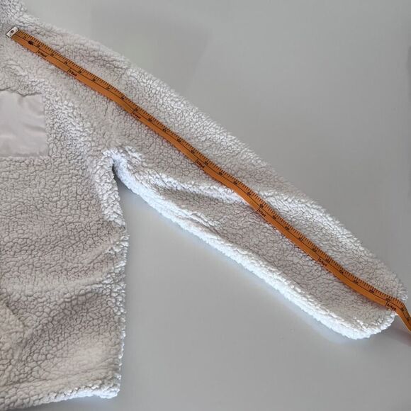 Planet Gold White/Black Half Zip Up Pull Over Fleece Jacket- XL - Picture 6 of 8